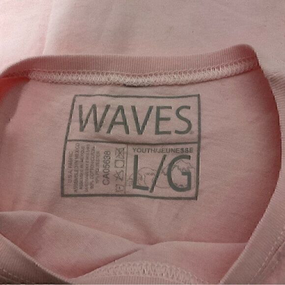 Maple Leafs Pink  Tee Youth Size L NWOT - Picture 5 of 6